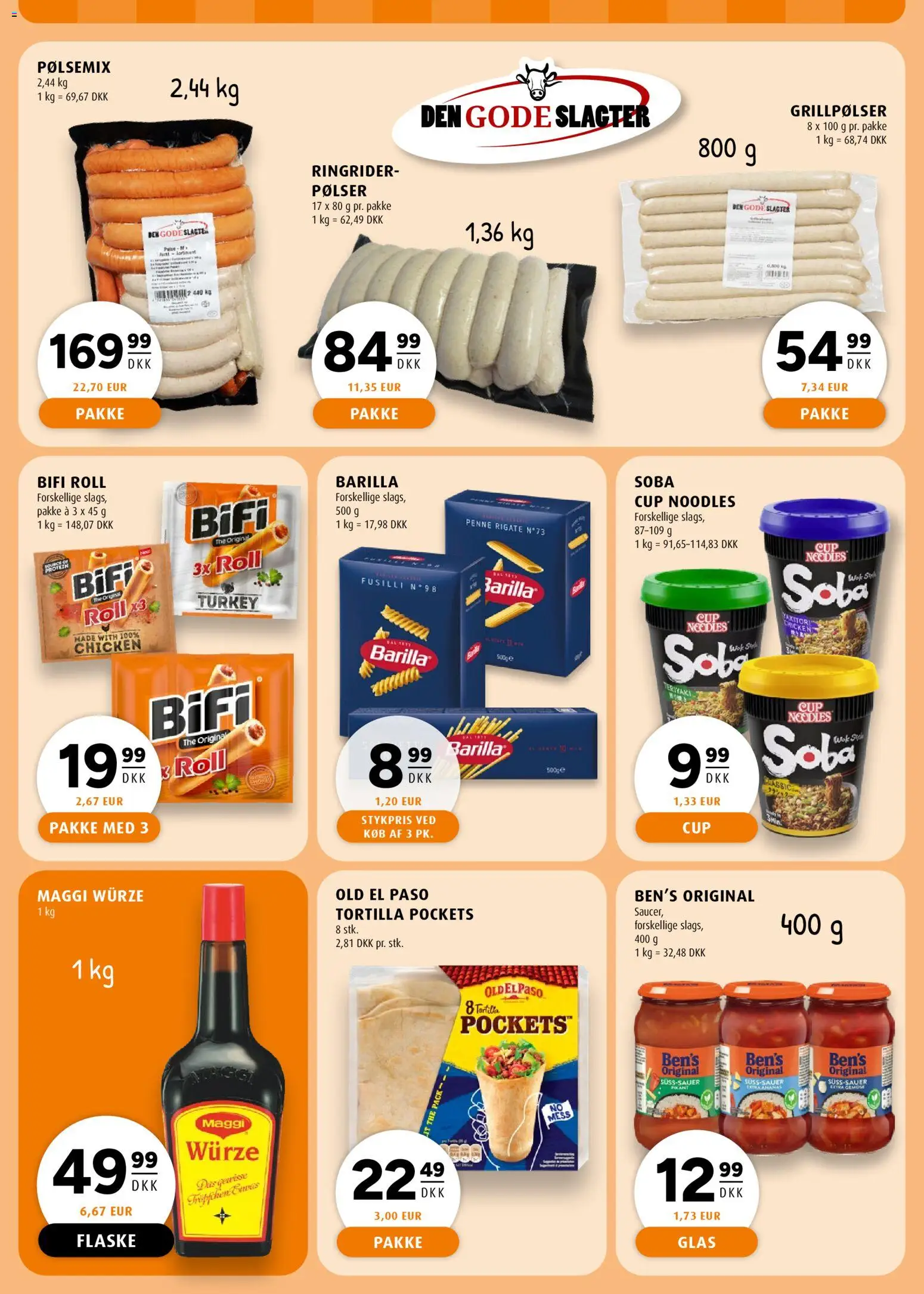 Scandinavian Park tilbudsavis – gyldig fra 23.04.2026 | Side: 2 | Produkter: Pølser, Ananas, Aparelho de barbear