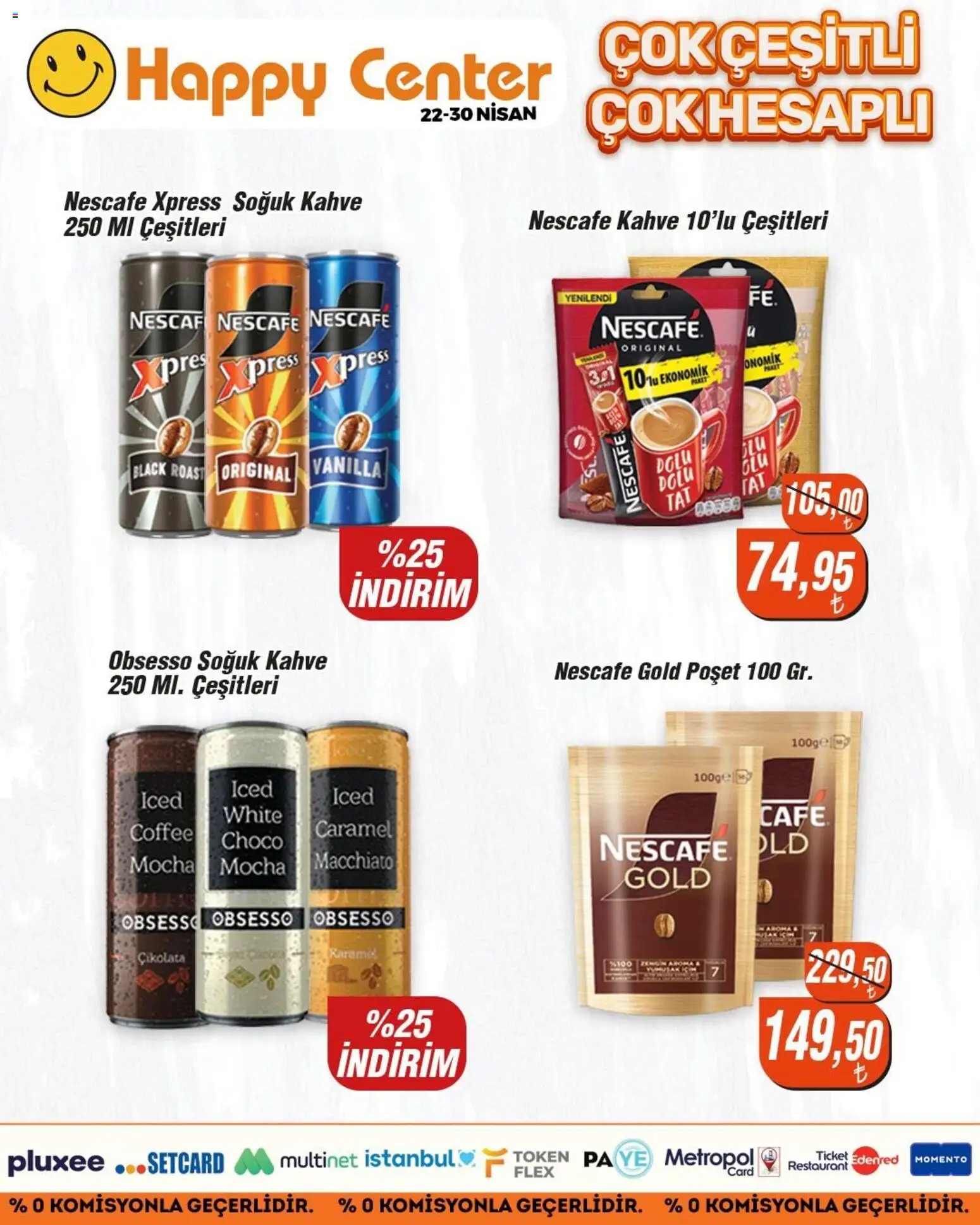Happy Center Katalog - 22.04.2026 tarihinden itibaren geçerlidir | Sayfa: 21 | Ürünler: Kahve, Çikolata