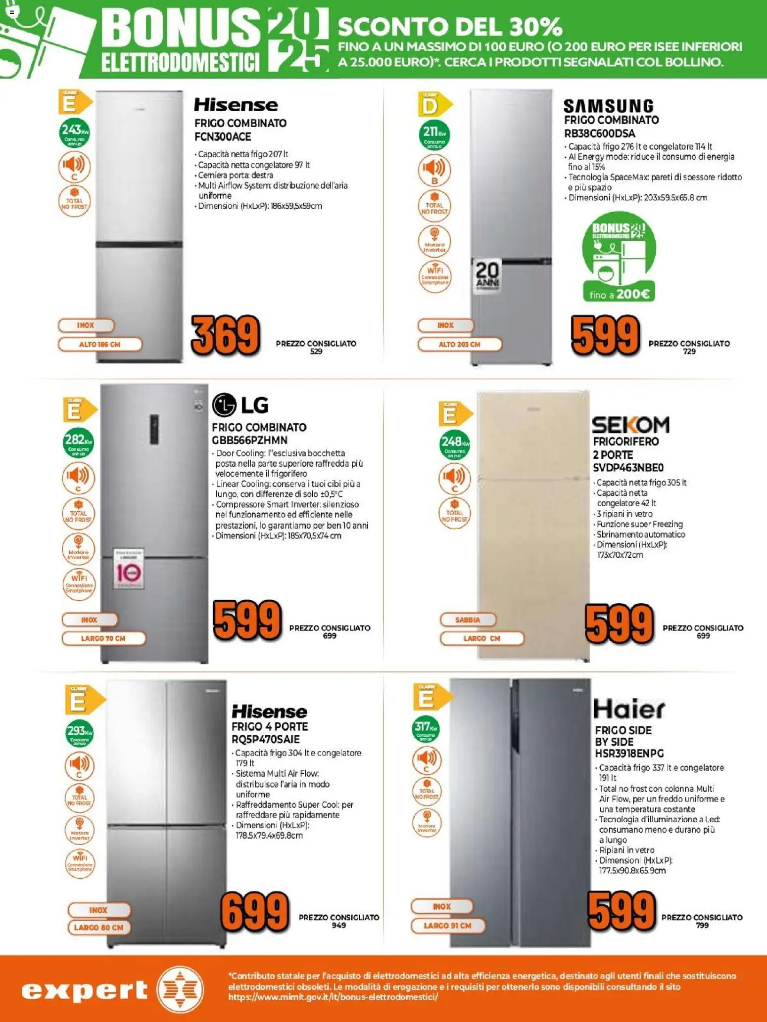 Volantino Expert del 26.11.2025 | Pagina: 19 | Prodotti: Smartphone, Frigorifero, Congelatore, Samsung