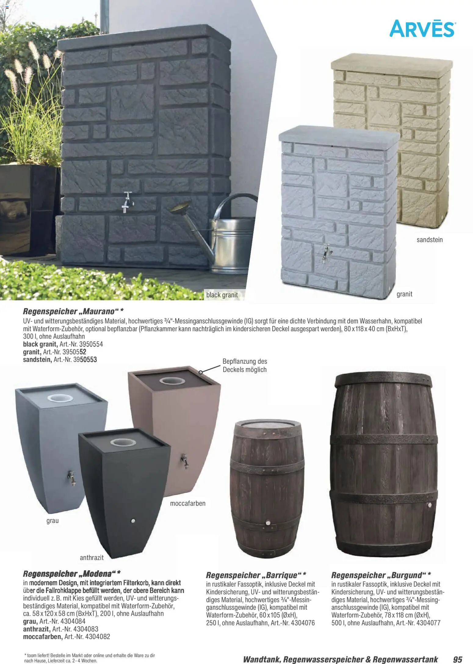 Toom Baumarkt Gartenpflege & Teich 2026 – gültig ab 20.02.2026 | Seite: 95