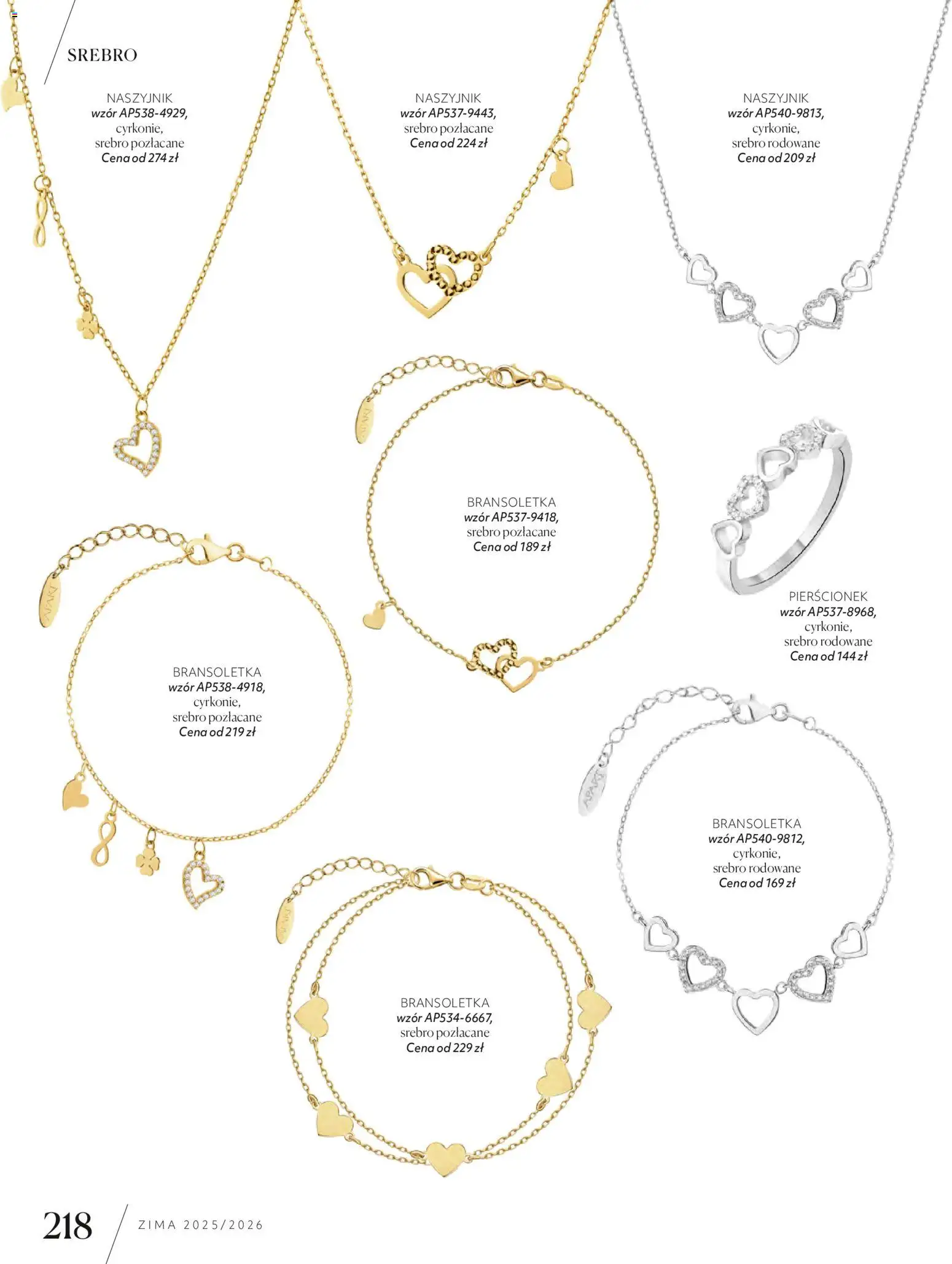 Apart promocje od 04.11.2025 | Strona: 220 | Produkty: Naszyjnik, Bransoletka, Pierścionek