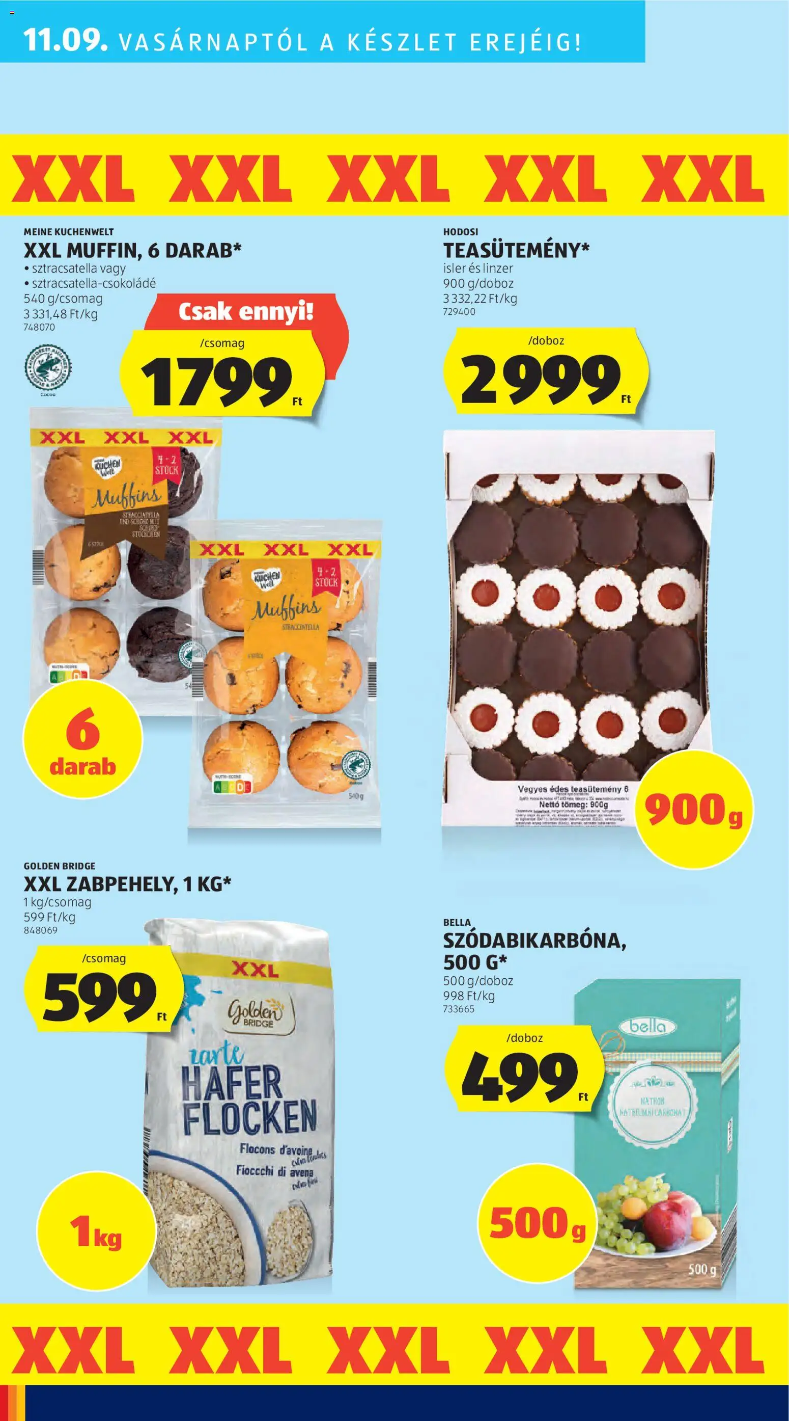 Aldi akciós ujság - amely érvényes a következő dátumtól: 06.11.2025 | Oldal: 52 | Termékek: Muffin, Teasütemény, Linzer
