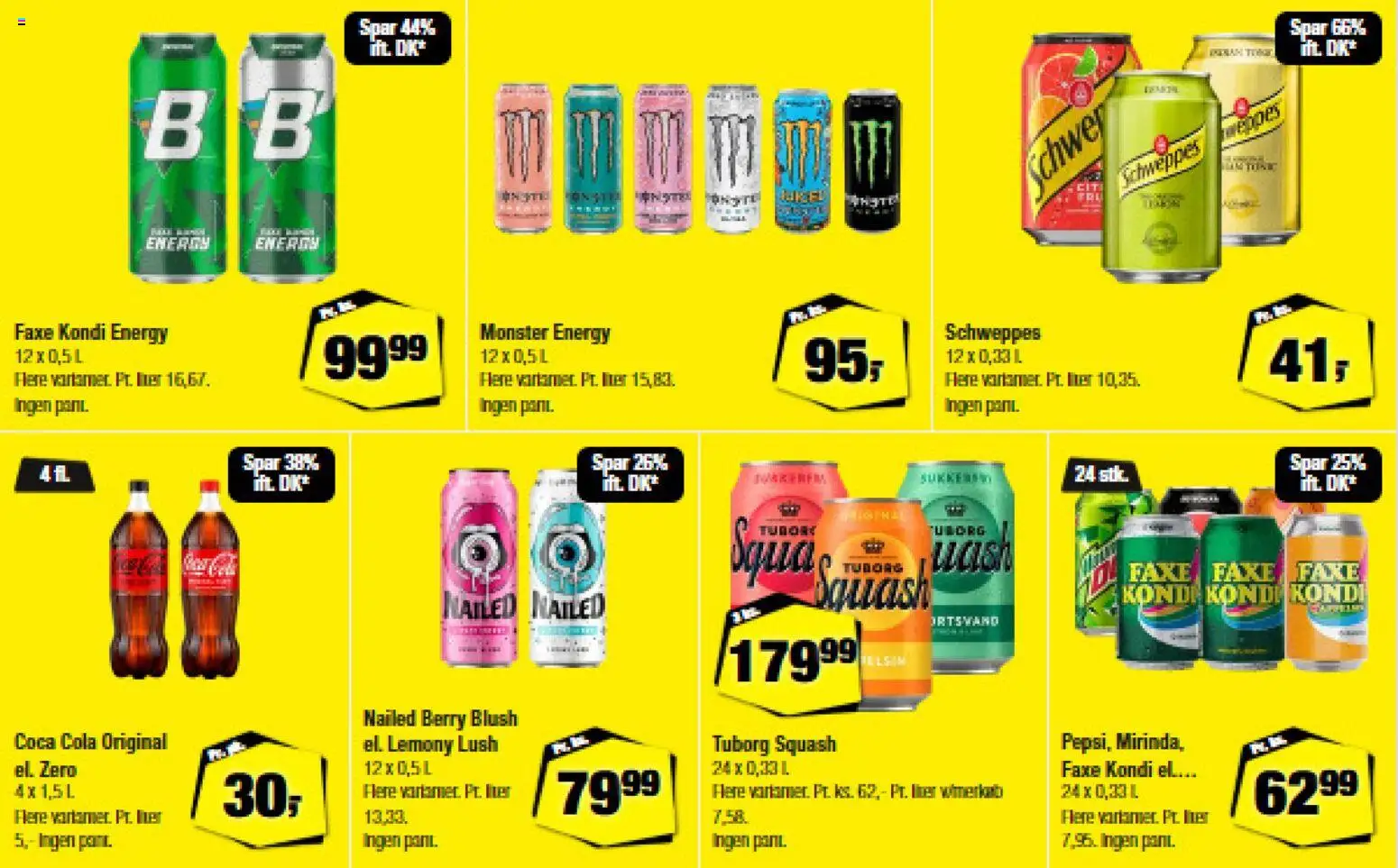 Calle tilbudsavis – gyldig fra 04.03.2026 | Side: 7 | Produkter: Coca Cola, Squash, Cola, Tuborg Squash