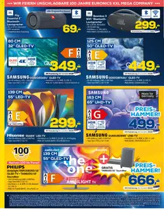 Euronics - Black Friday ab 12.11.2025 gültig | Seite: 10 | Produkte: Lautsprecher, Hisense, Apple, TV