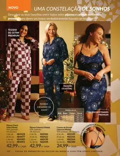 Pré-visualização Camisa de Dormir Celestial (Moda), 95% poliéster, 5% elastano. válido de 01.12.2025 | Página: 168 | Produtos: Camisas, Camisa, Pijamas