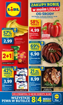 Pogląd oferty "Lidl Gazetka" - ważna od 13.08.2025