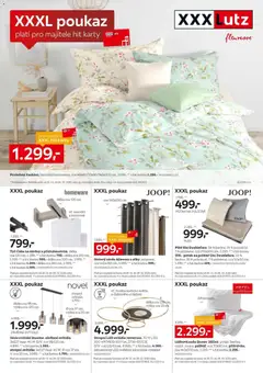 Náhled letáku XXXLutz leták - Výhodné poukazy pro majitele HIT karty od 26.01.2026 | Strana: 5 | Produkty: Povlečení, Karty, Závěsy, LED
