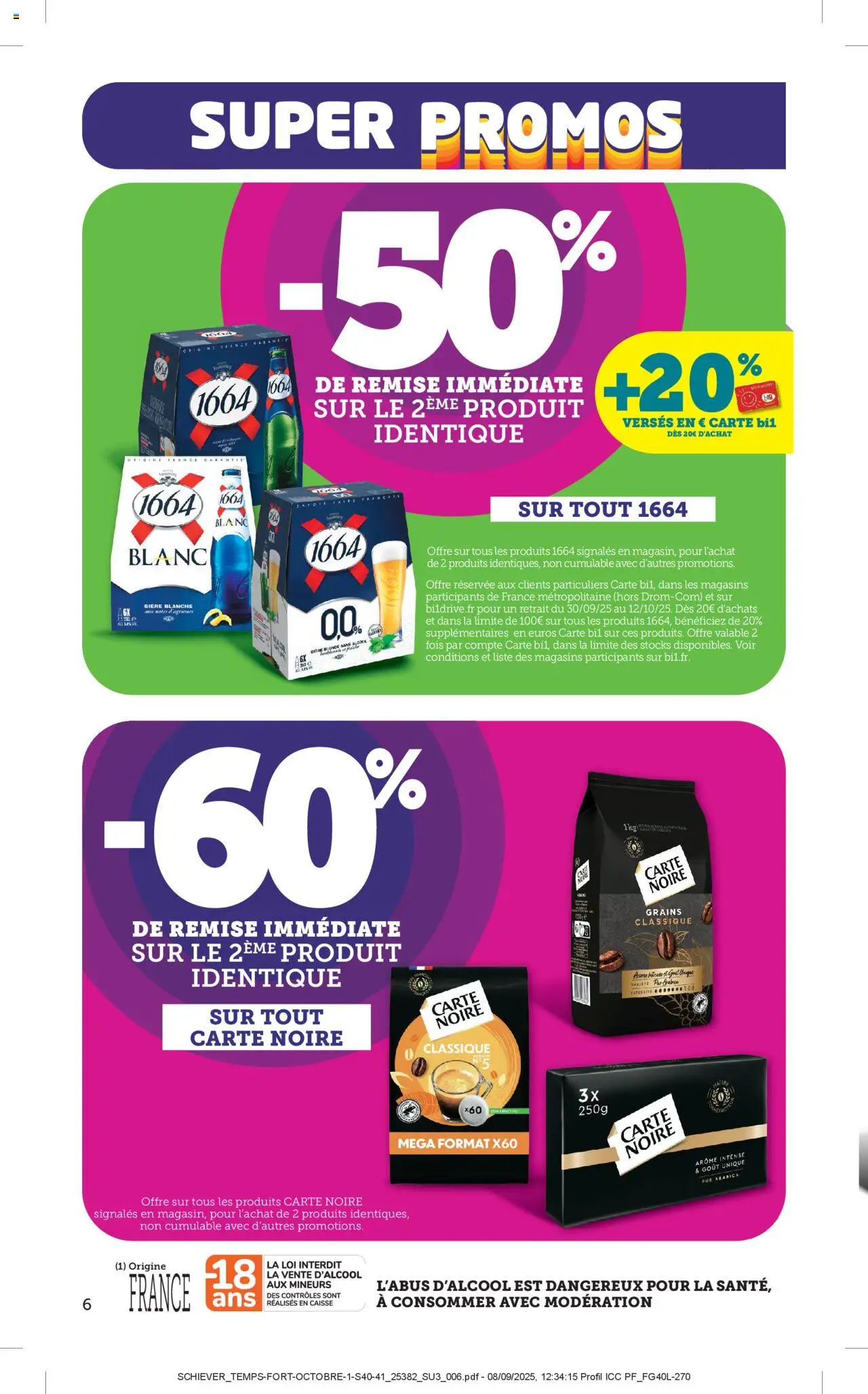 {H1} | Page: 6 | Produits: Bière