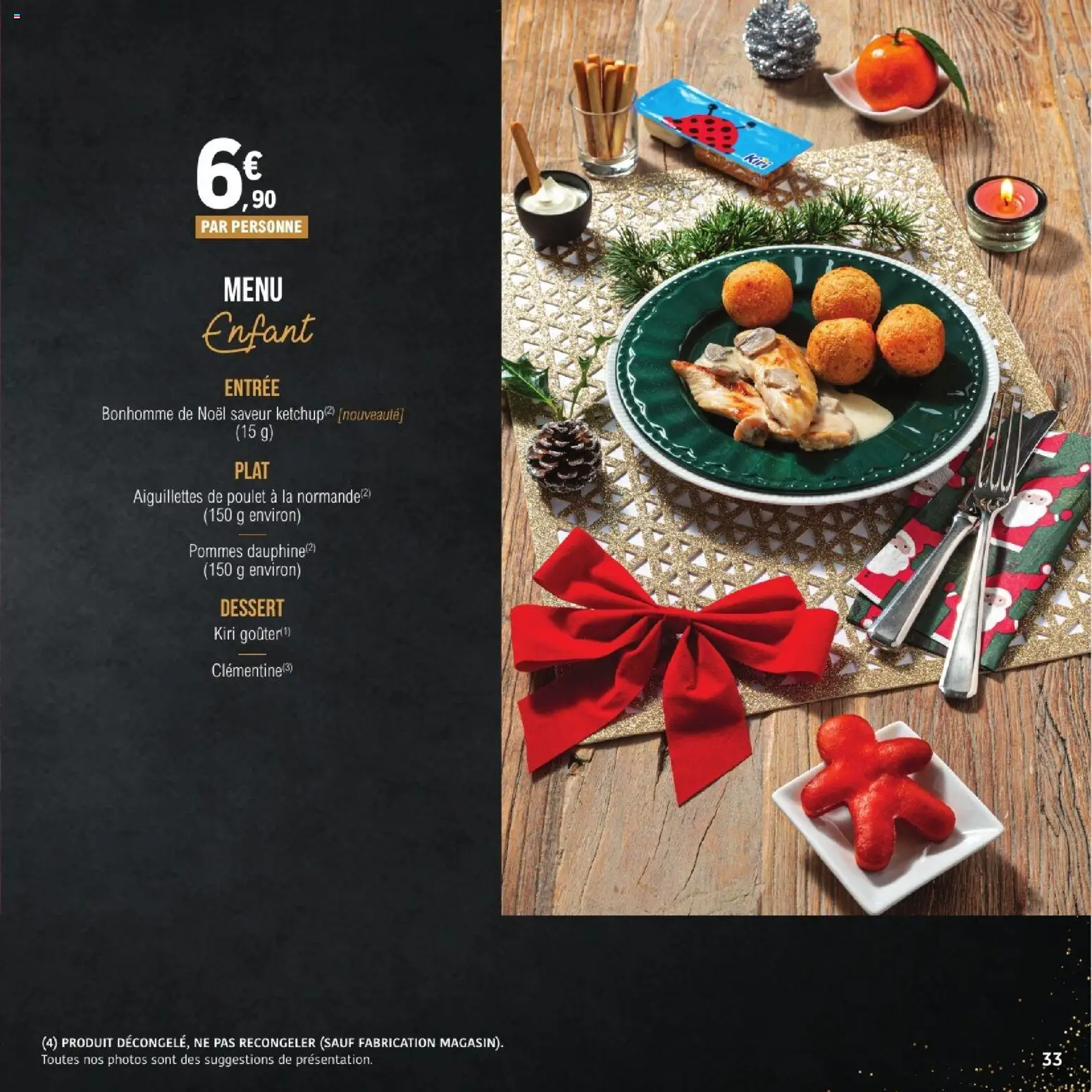 {H1} | Page: 33 | Produits: Clémentine, Pommes, Thé, Ketchup