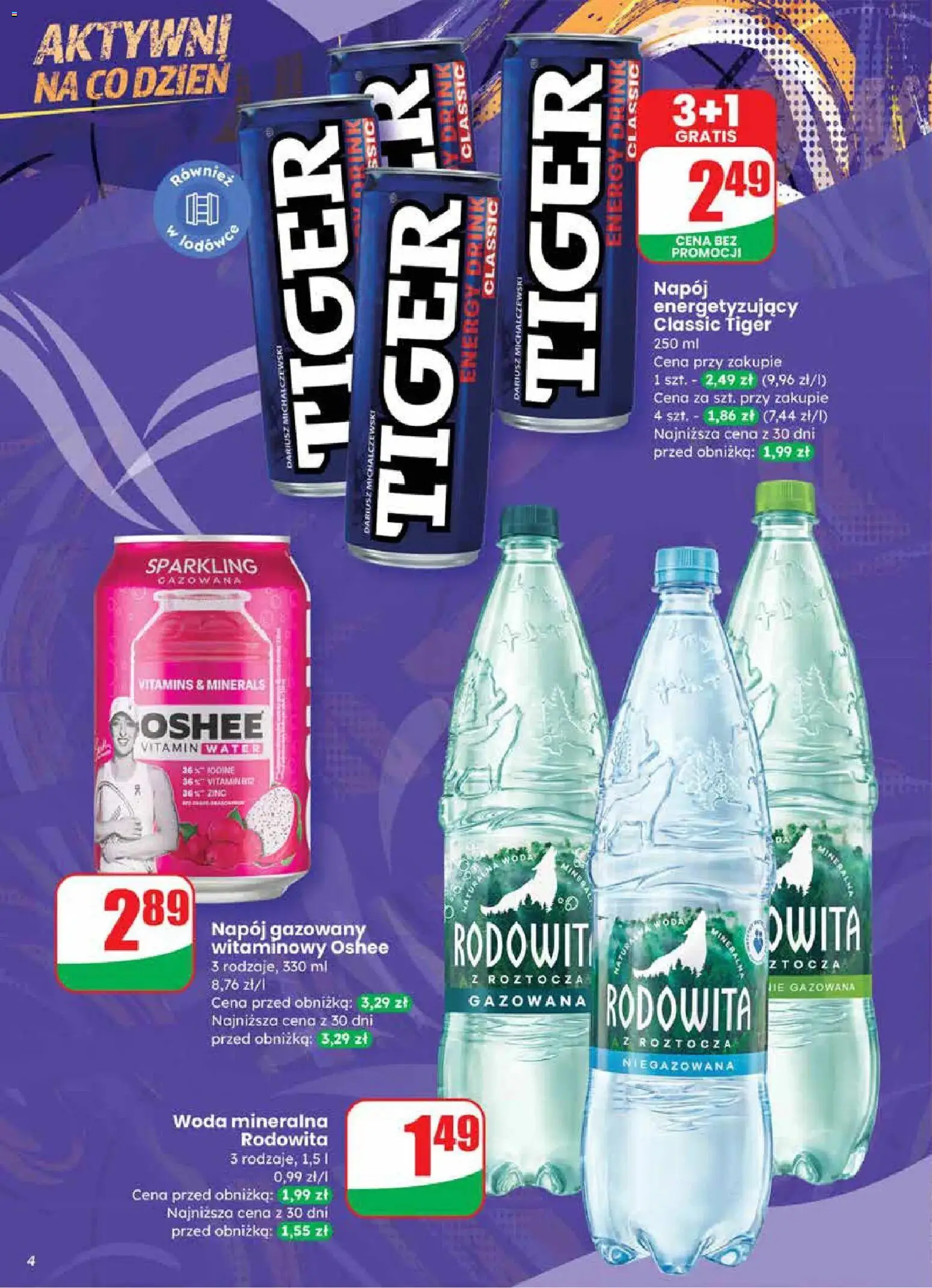 Dino gazetka od 18.03.2026 | Strona: 4 | Produkty: Woda