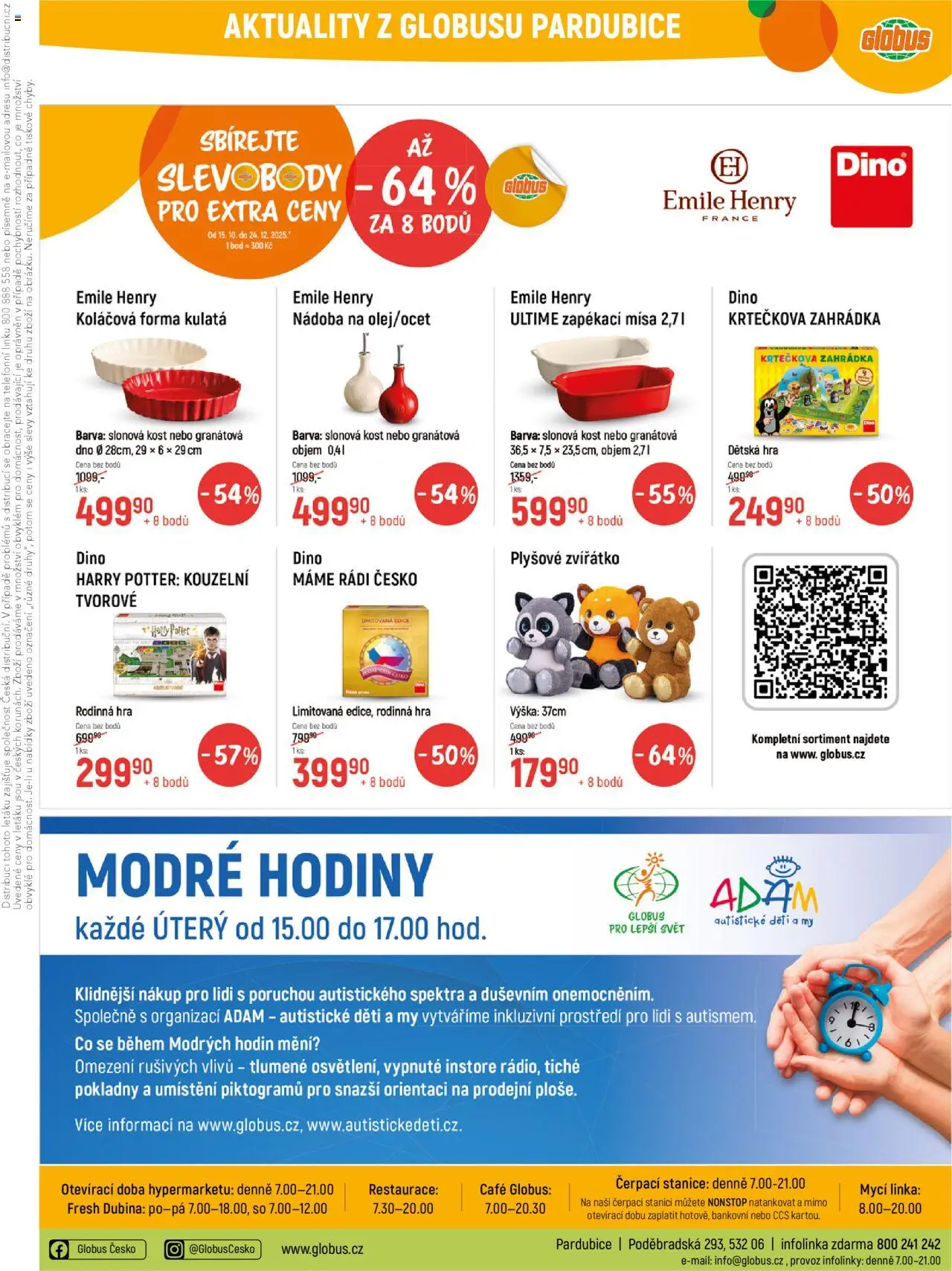 Globus leták - Pardubice od 15.10.2025 | Strana: 41 | Produkty: Hodiny, Hra, Forma, Harry Potter