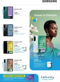 Cellucity specials catalogue – valid from 06.02.2026 | Page: 33 | Products: TV, Stock, Water