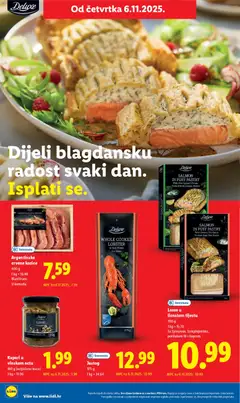 Argentinske crvene kozice, 400 g, Blanširane, U komadu - Pregled kataloga iz trgovine Lidl, vrijedi od 03.11.2025 | Stranica: 86