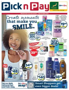 Preview of Pick n Pay specials valid from 25.08.2025