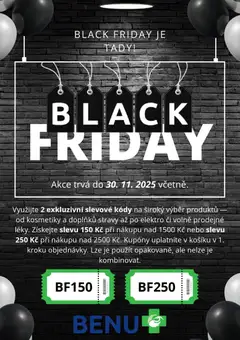 Náhled letáku Benu Black Friday od 25.11.2025