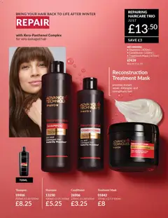 Preview of Avon - Catalogue valid from 01.03.2026 | Page: 161 | Products: Shampoo, Conditioner, Mask