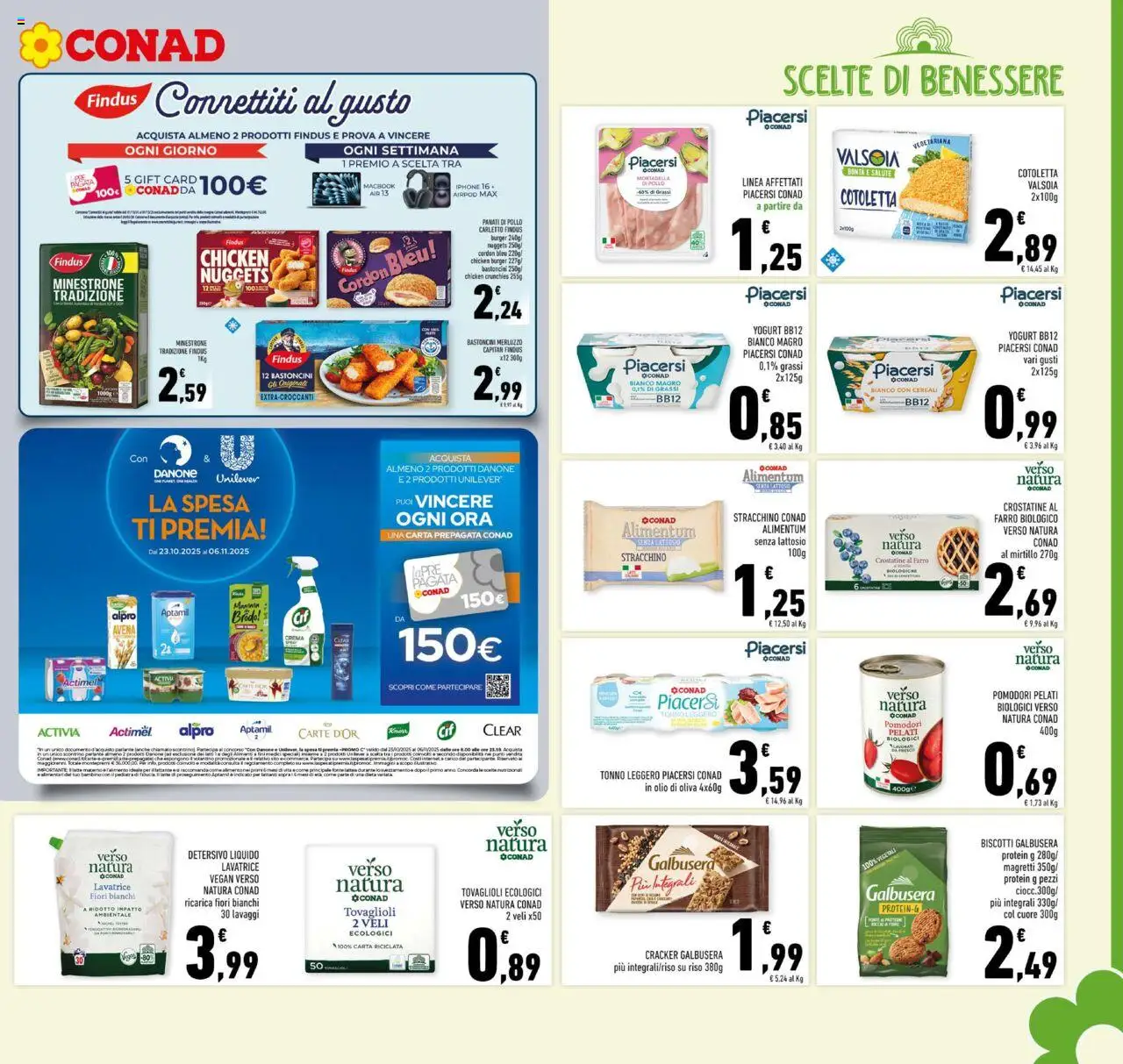 Volantino Conad del 22.10.2025 | Pagina: 11 | Prodotti: Crema, Olio, Stracchino, Olio di Oliva