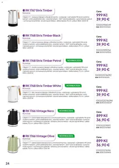 Náhled letáku Expert elektro katalog - ECG - Malé domácí spotřebiče od 01.10.2024 | Strana: 24 | Produkty: Konektor, Konvice