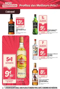 Promocash - Prévisualisation de Promocash catalogue valide à partir de 31.03.2026 | Page: 30 | Produits: Whisky, Base, Rhum, Captain Morgan