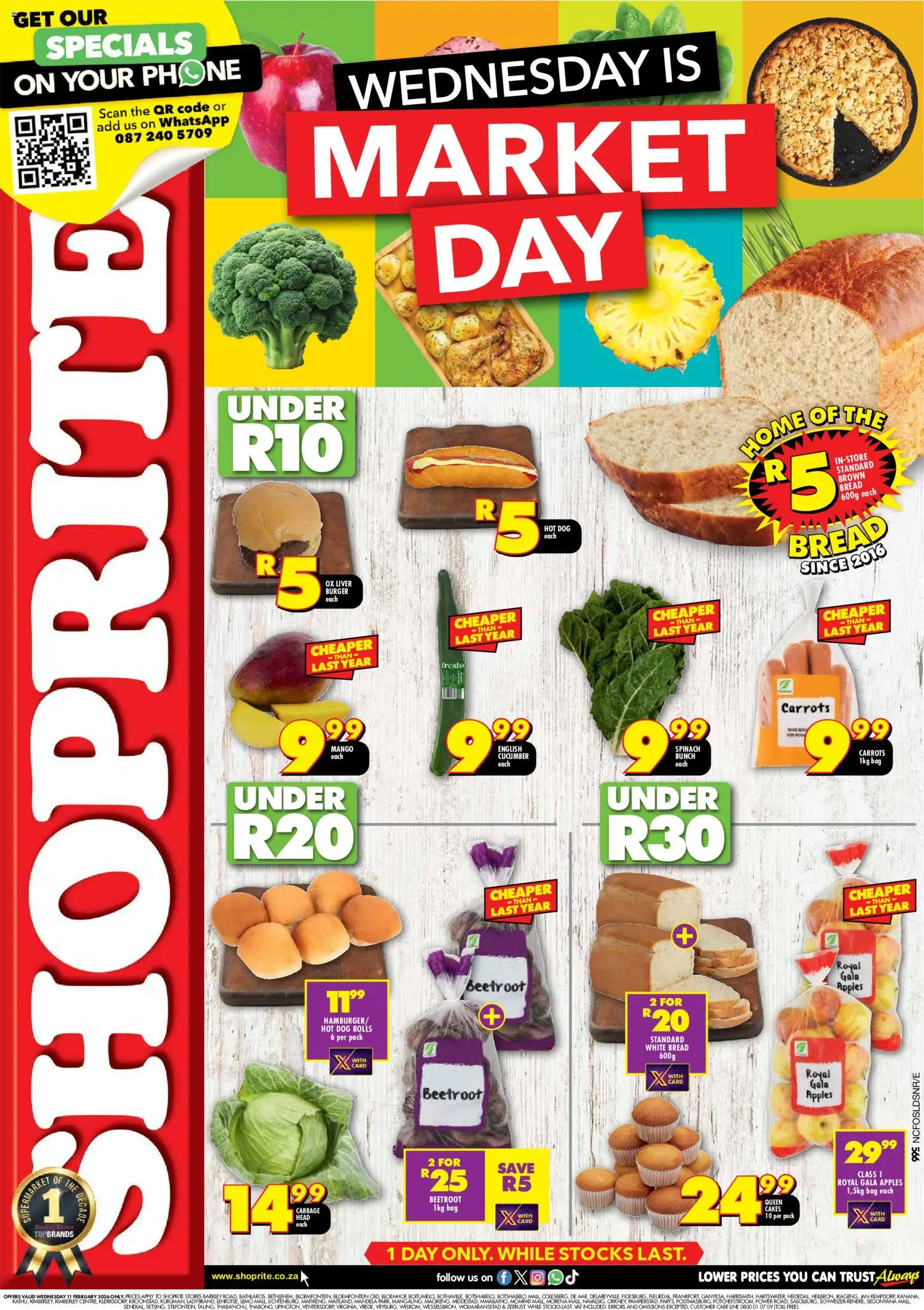 New Shoprite catalogue – valid from 11.02.2026 | Page: 1