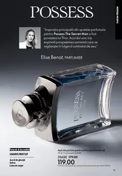 Ofertele Oriflame valabile de la 21.01.2026 | Pagină: 35 | Produse: Apă de parfum, Parfum, Apă