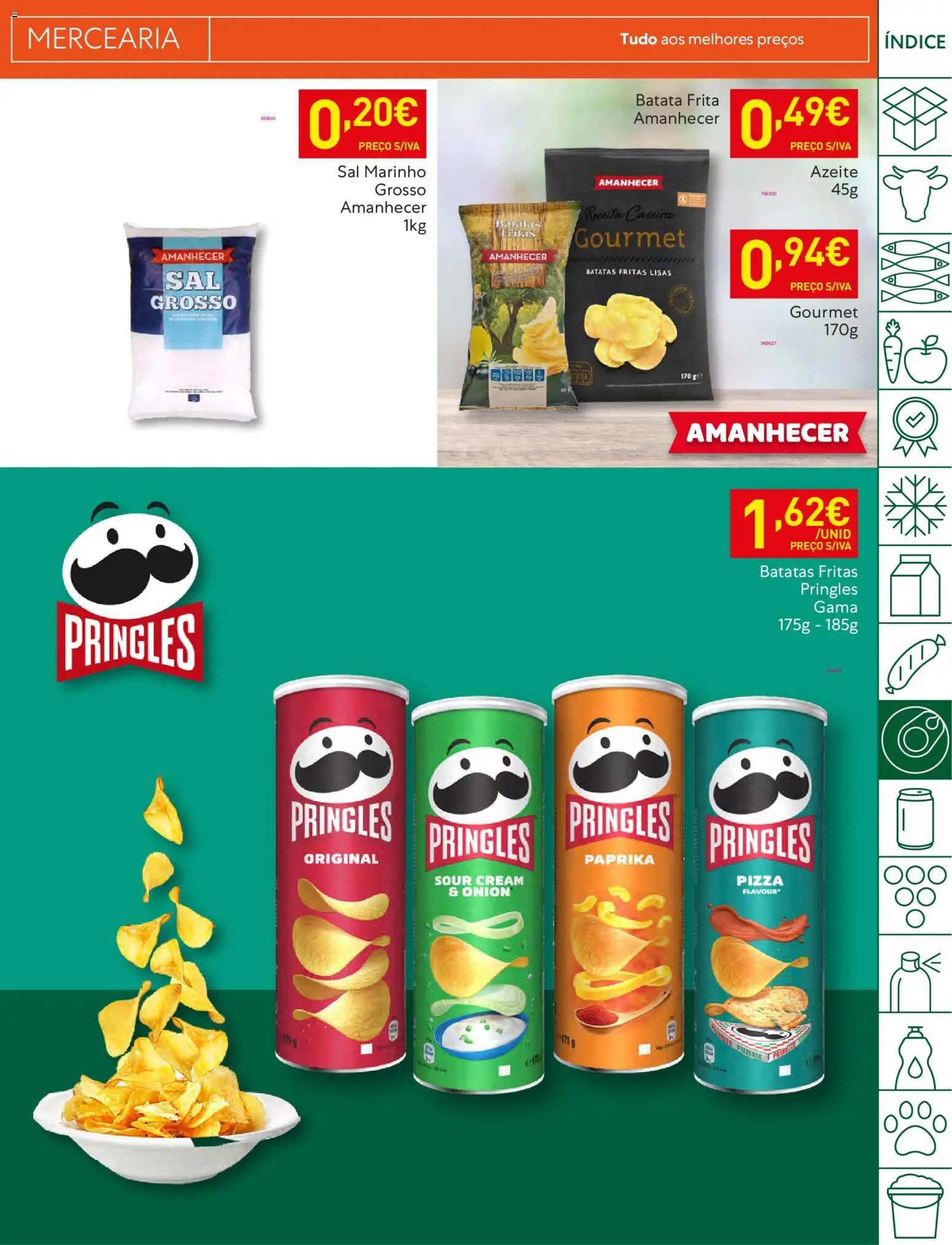 Recheio folheto │ válido de 03.02.2026 | Página: 29 | Produtos: Azeite, Batata frita, Sal, Pizza