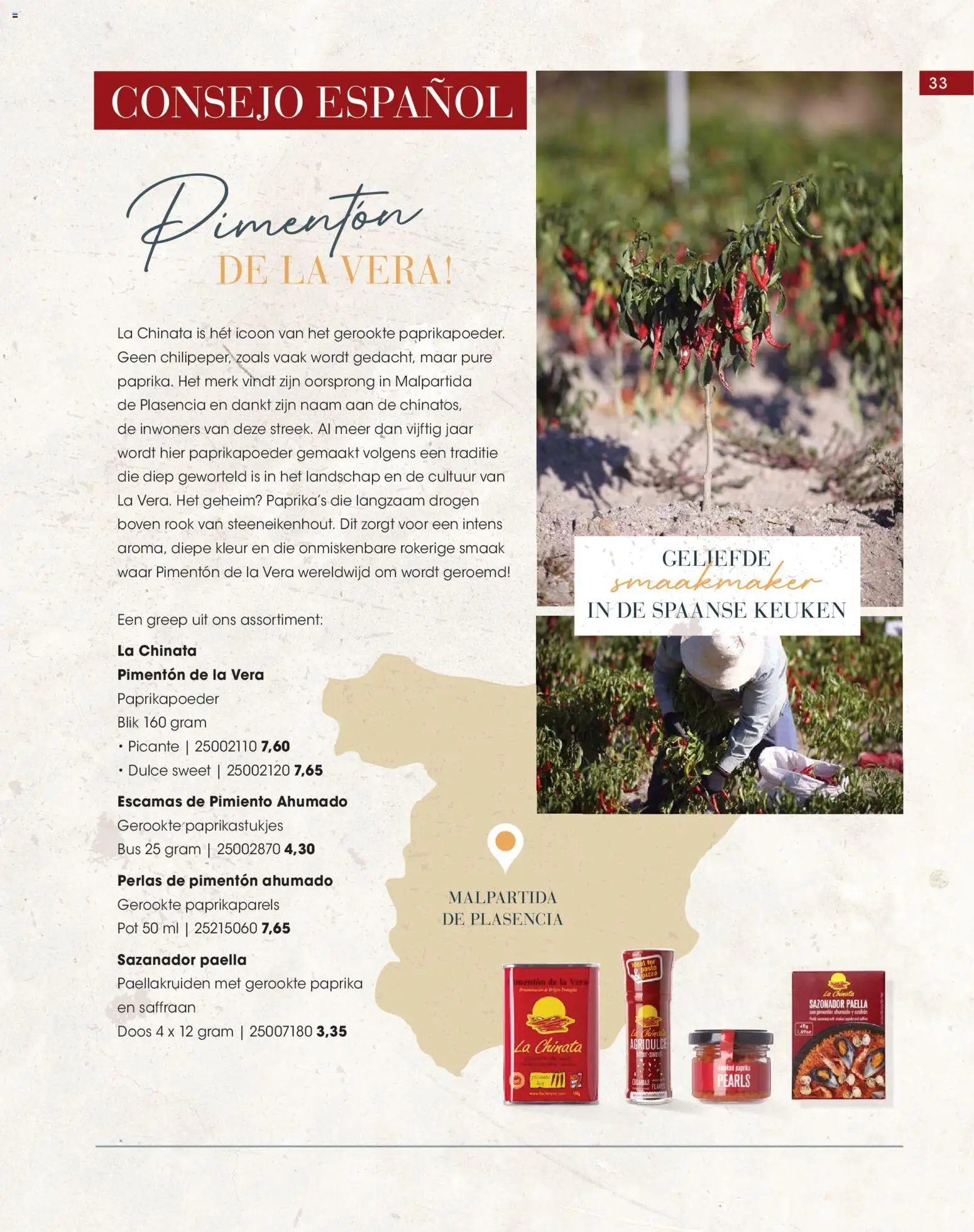 {H1} | Pagina: 33 | Producten: Pizza, Pasta, Kész piskótalap, La