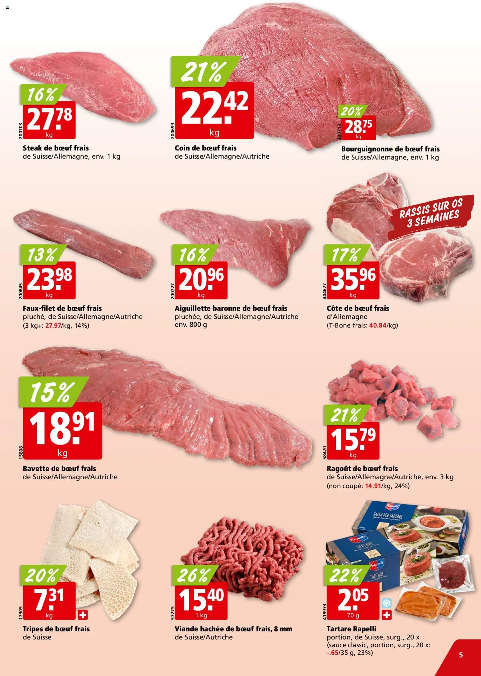 Aligro Aktionen Chavannes, Matran, Genève, Sion – gültig ab 23.02.2026 | Seite: 5