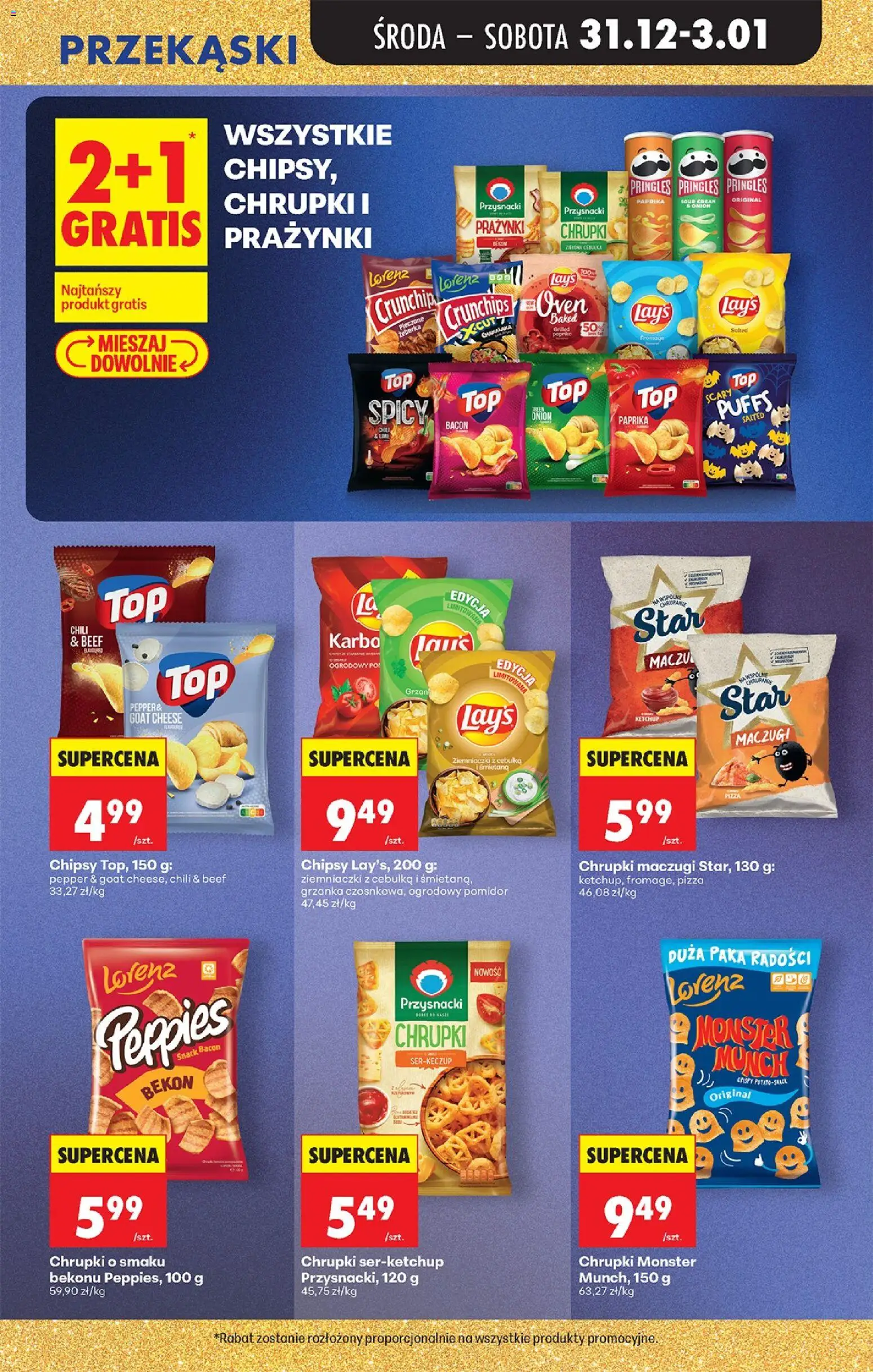Biedronka gazetka - Oferta w tym tygodniu od 31.12.2025 | Strona: 59 | Produkty: Chili, Chrupki, Pizza, Chrupki zielona cebulka