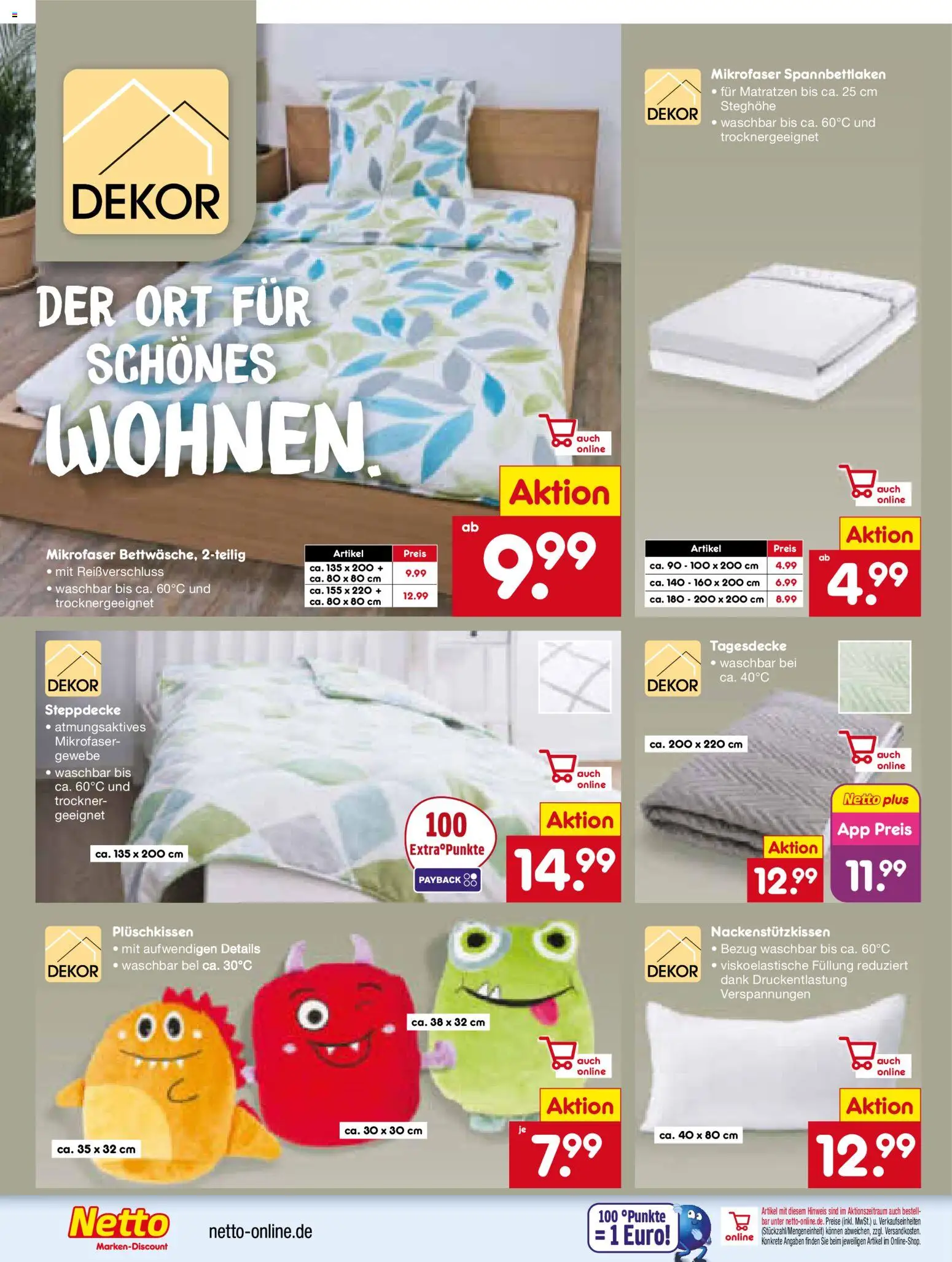 Netto Marken-Discount Prospekt 	 – gültig ab 09.03.2026 | Seite: 40 | Produkte: Trockner, Tagesdecke
