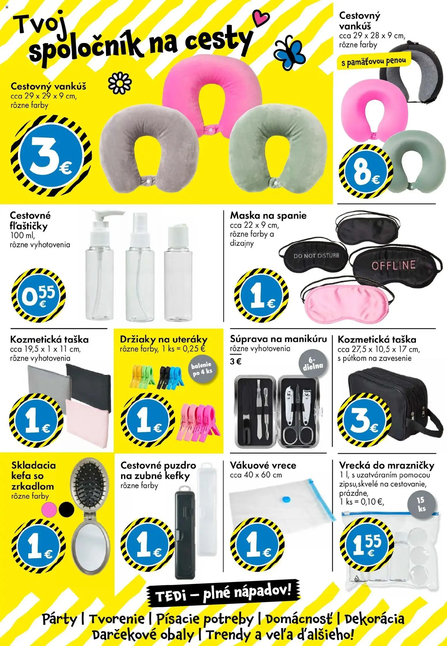 Nové TEDi akcie – leták je platný od 13.03.2026 | Strana: 39 | Produkty: Vankúš, Mrazničky, Puzdro