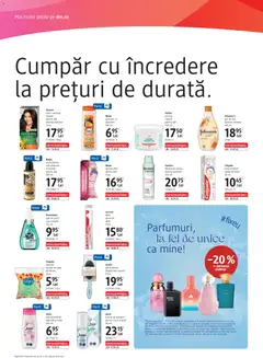 Ofertele DM drogeriemarkt valabile de la 20.11.2025 | Pagină: 2 | Produse: Duș, Burete, Pastă de dinți, Burete de baie