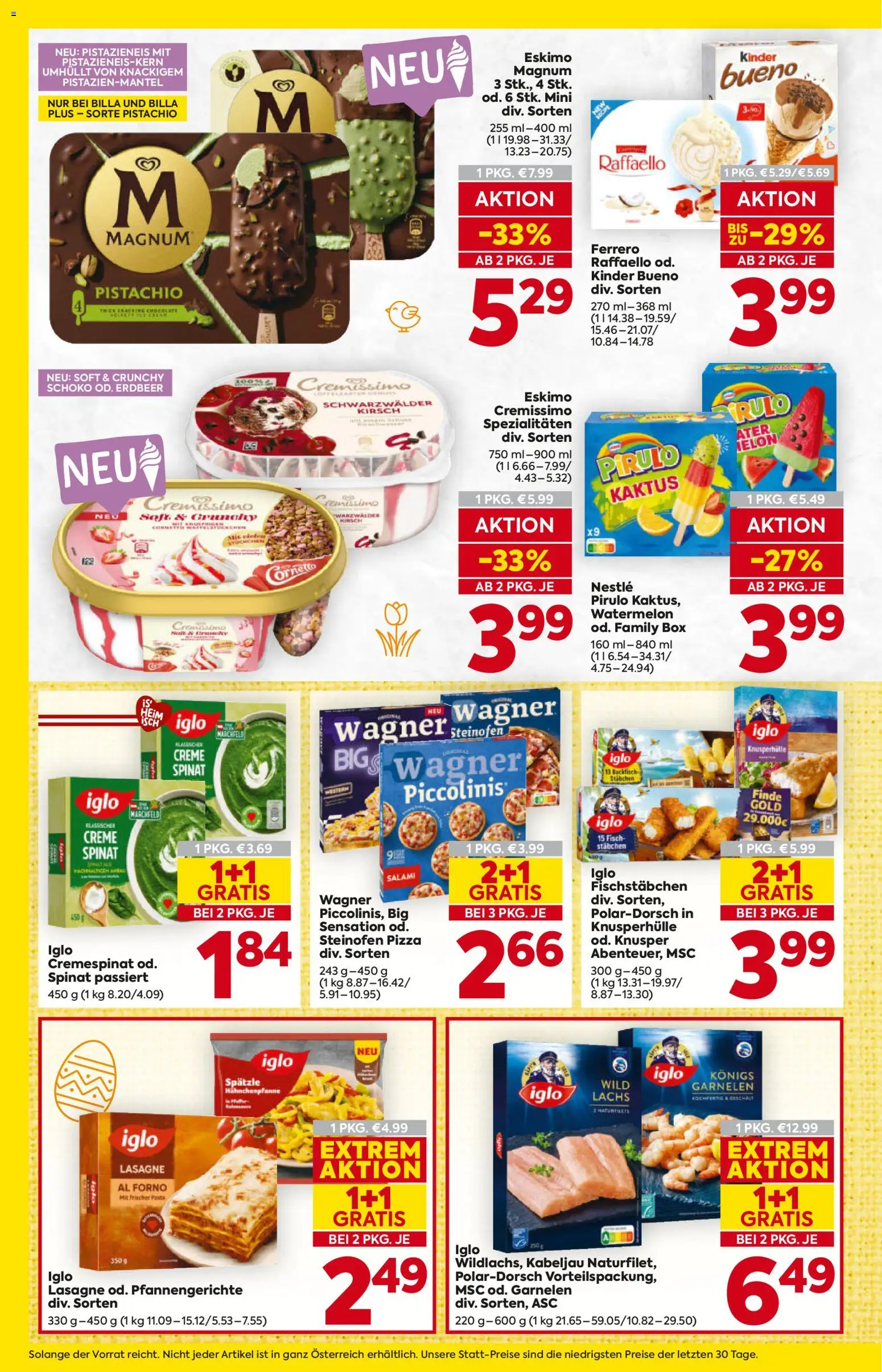 Billa Flugblatt - Oberösterreich gültig ab 19.03.2026 | Seite: 16 | Produkte: Pasta, Box, Creme, Pizza