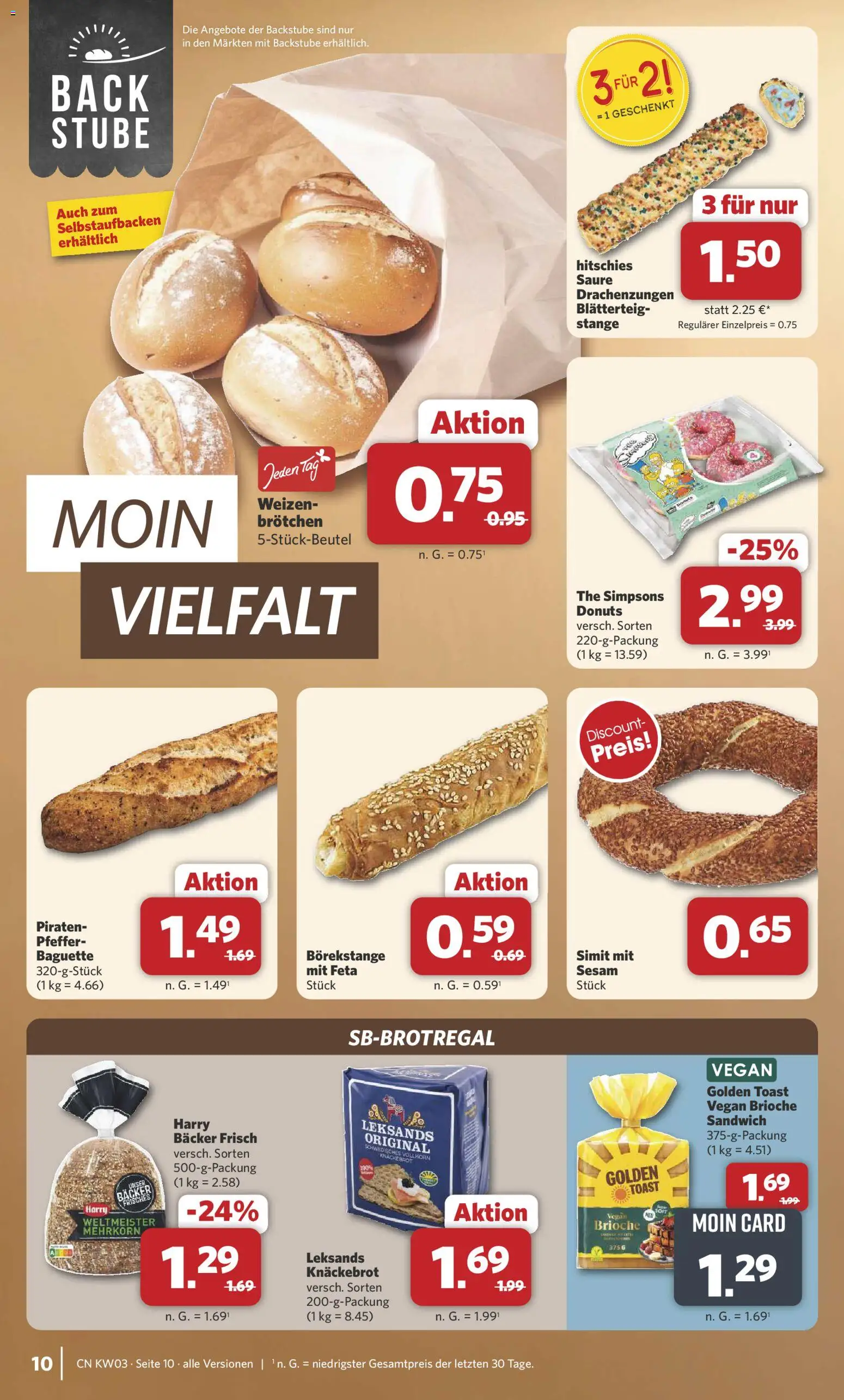 Combi Prospekt 	 – gültig ab 12.01.2026 | Seite: 10 | Produkte: Feta, Toast, Baguette, Pfeffer