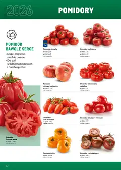 Pogląd oferty "Makro Gazetka - Ultra fresh" - ważna od 01.03.2026 | Strona: 22 | Produkty: Pomidor śliwkowy, Pomidor malinowy, Pomidory, Owoce