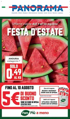 Anteprima del volantino Panorama Roma catalogo valido a partire dal 07.08.2025