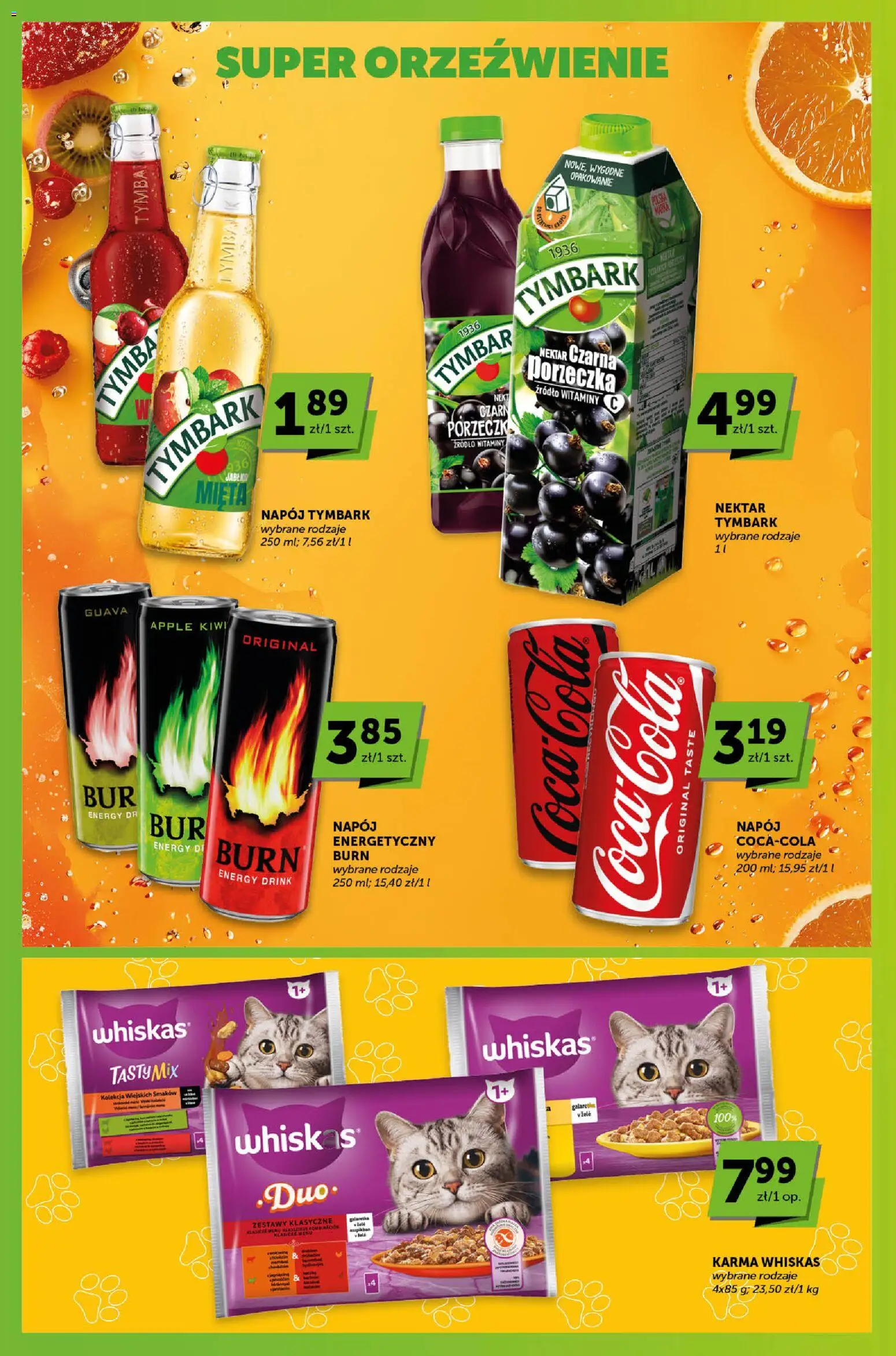 Groszek gazetka - Sprawdź, co więcej od 23.04.2026 | Strona: 5 | Produkty: Galaretka, Mięta, Porzeczka, Kiwi