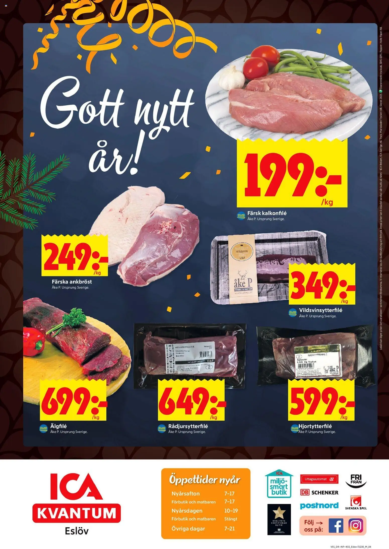ICA Kvantum reklamblad aktuell från 30.12.2025 | Sida: 12 | Produkter: Papper, Spel