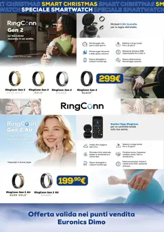 Anteprima del volantino Euronics Speciale Smartwatch catalogo valido a partire dal 02.12.2025 | Pagina: 20 | Prodotti: Anello, Smartwatch, Batteria