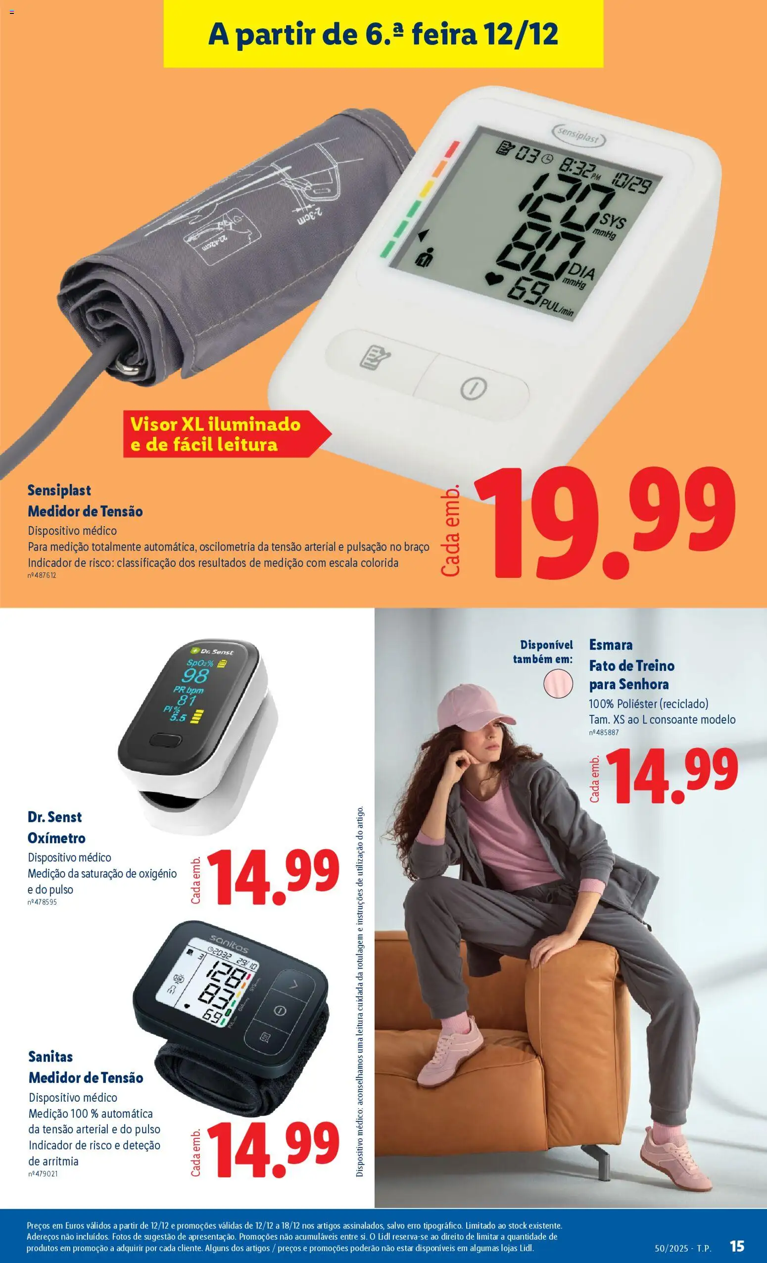 Lidl Novidades │ válido de 08.12.2025 | Página: 15 | Produtos: Fato