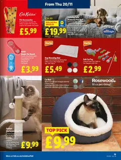 Preview of Lidl - Black Friday valid from 20.11.2025 | Page: 19 | Products: Brush, Toy, Bed, Sofa