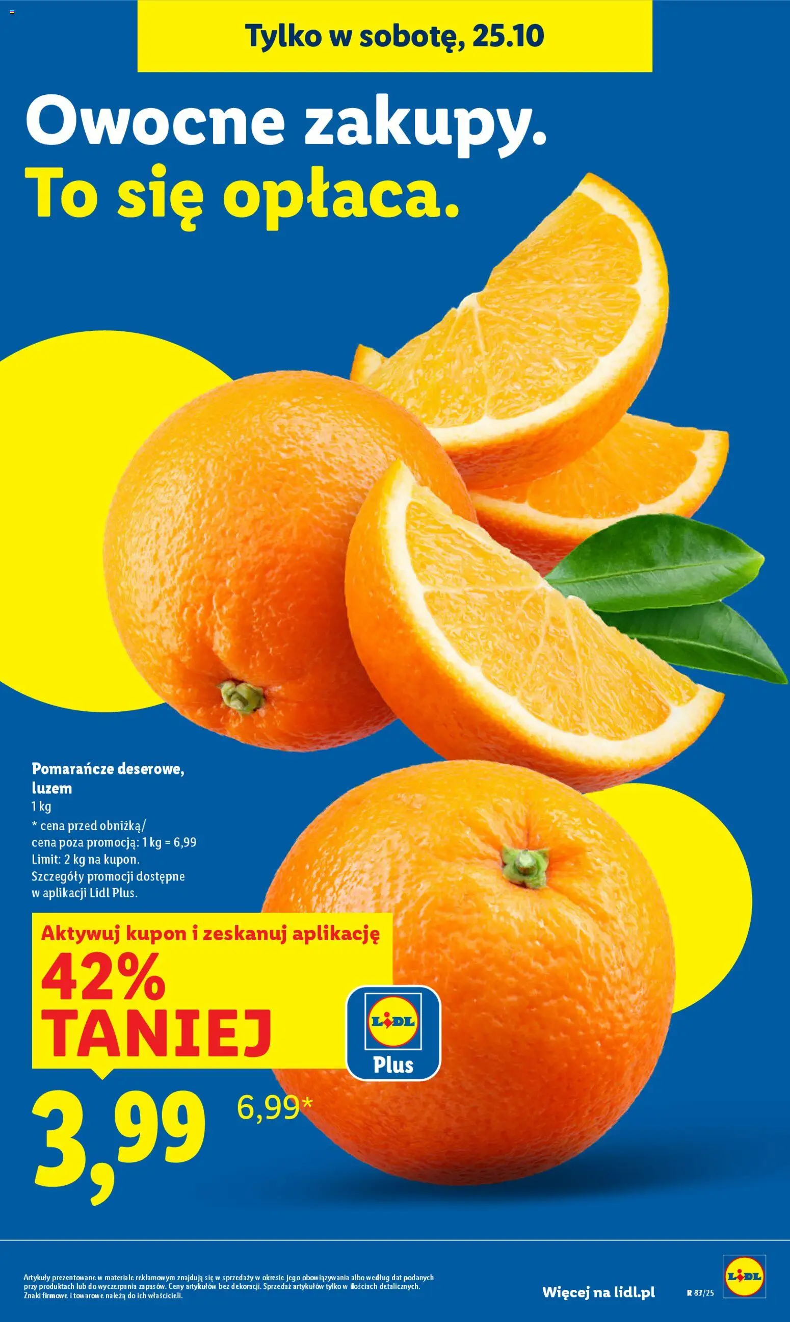 Lidl Gazetka od 23.10.2025 | Strona: 27 | Produkty: Pomarańcze