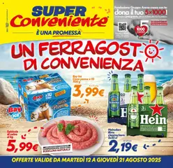 Anteprima del volantino Volantino SuperConveniente	 valido a partire dal 12.08.2025