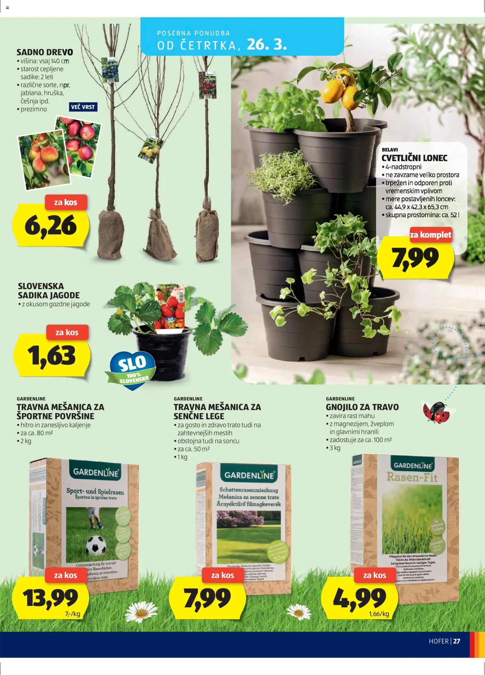 Hofer SI katalog | vrijedi od 18.03.2026 | Stranica: 27 | Proizvodi: Jagode