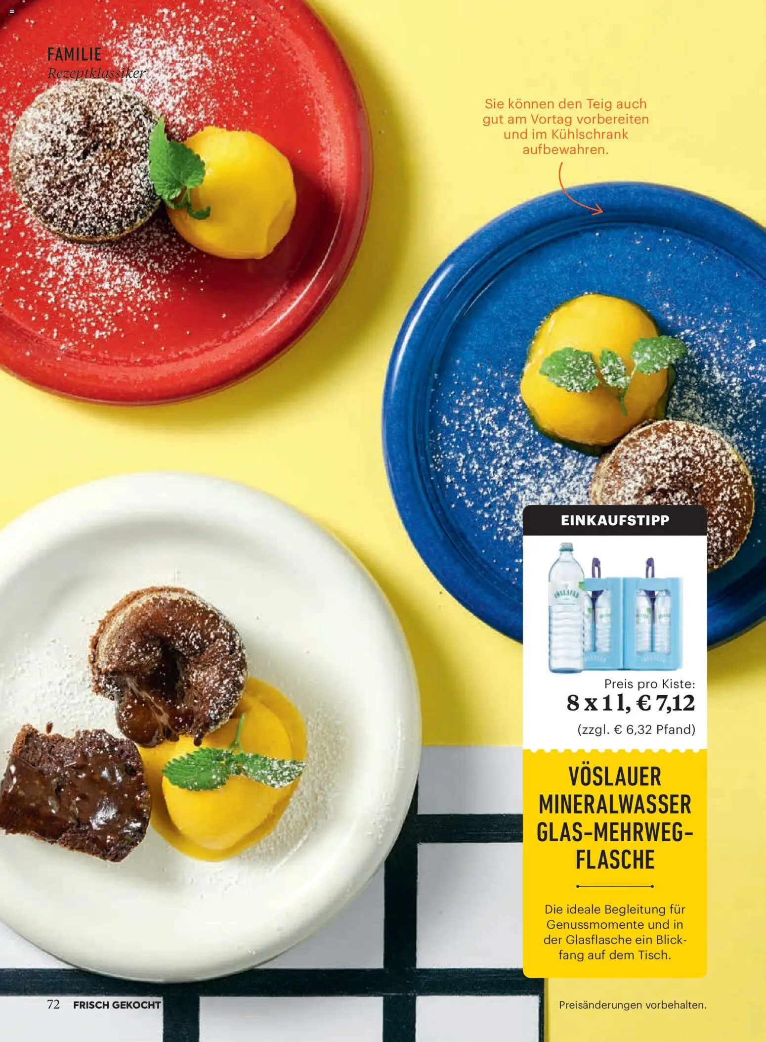 Billa  Frisch Gekocht gültig ab 01.12.2025 | Seite: 72 | Produkte: Kühlschrank