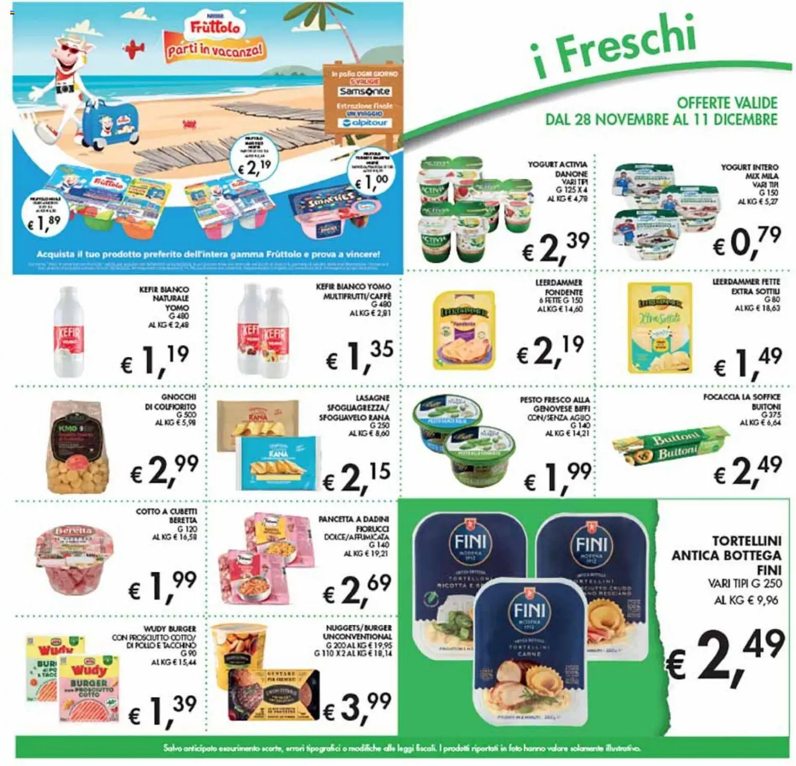 Volantino Coal del 28.11.2025 | Pagina: 11 | Prodotti: Pancetta, Prosciutto, Pesto, Gnocchi