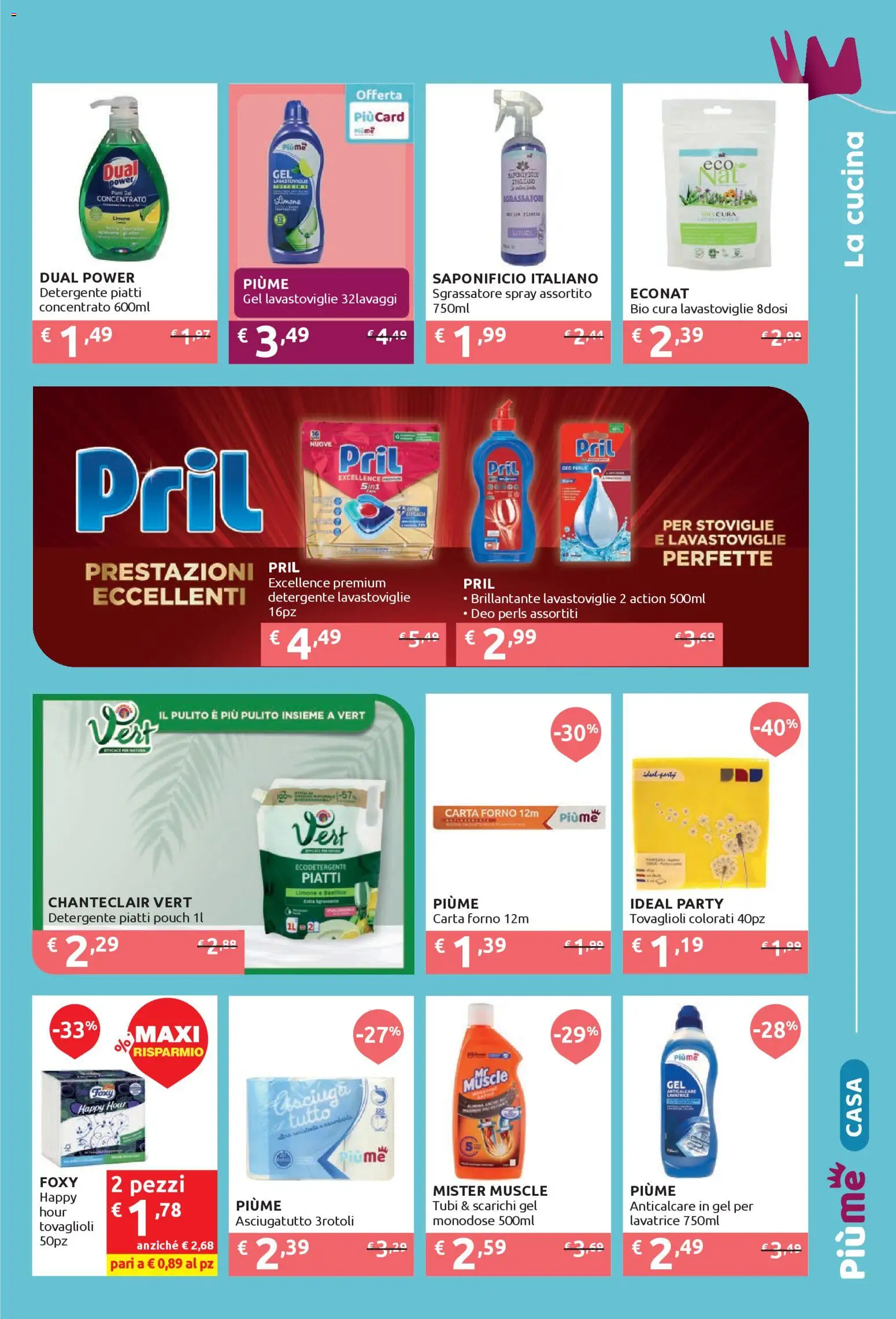 Volantino IperSoap del 01.12.2025 | Pagina: 7 | Prodotti: Anticalcare, Lavastoviglie, Asciugatutto, Carta forno