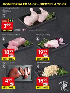 Delikatesy Centrum Gazetka - Sklepy Własne od 14.07.2025 | Strona: 15 | Produkty: Schab, Schab wieprzowy, Flaki, Flaki wołowe