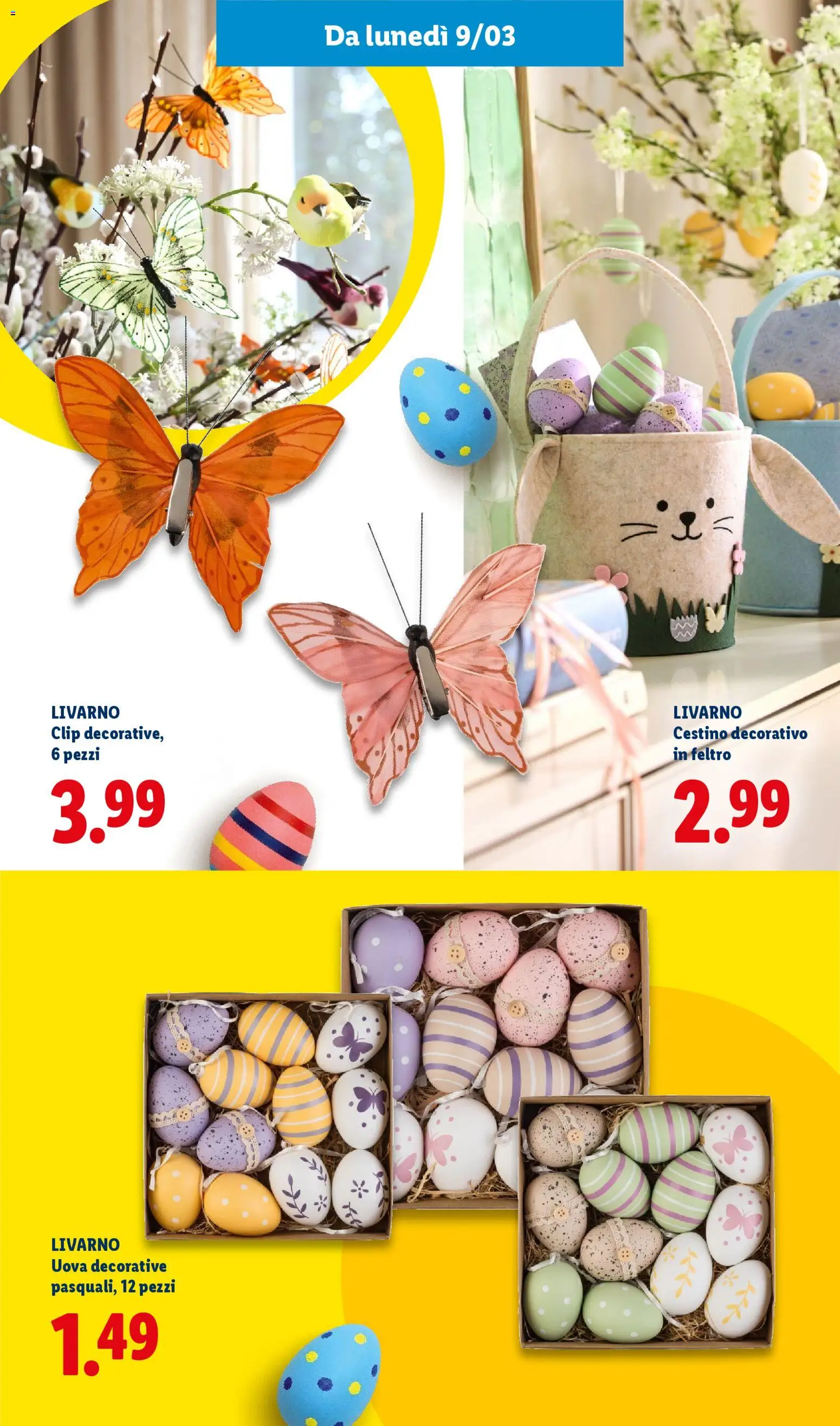 Volantino Lidl del 27.02.2026 | Pagina: 33 | Prodotti: Uova, Cestino