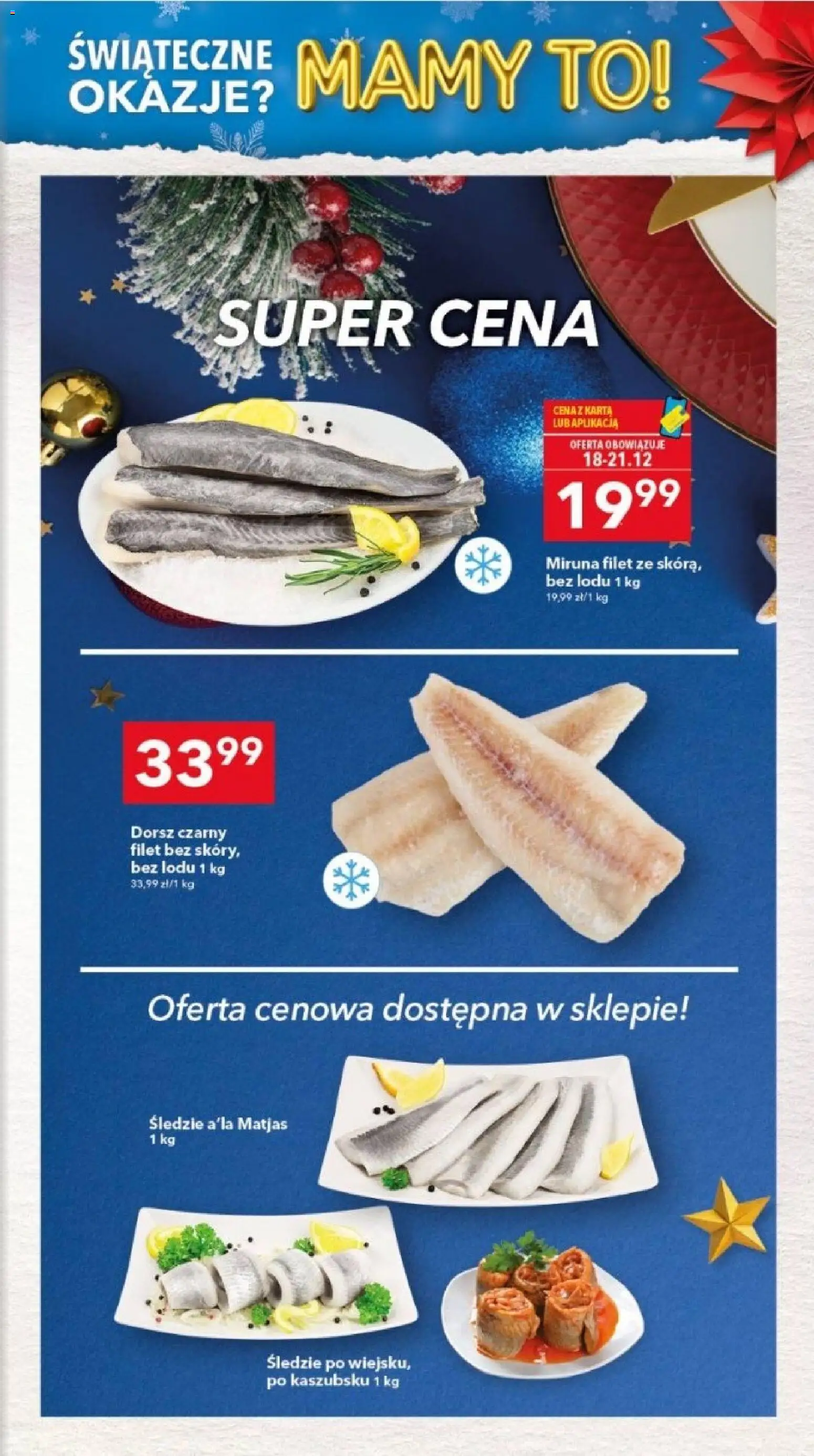 Lewiatan gazetka - Lublin od 17.12.2025 | Strona: 10 | Produkty: Karta, Miruna, Dorsz, Dorsz czarny